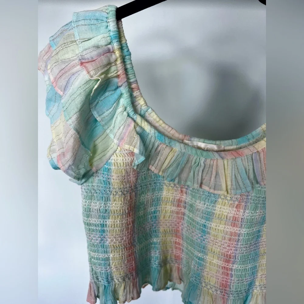 LoveShackFancy Saba top and Camilla Skirt